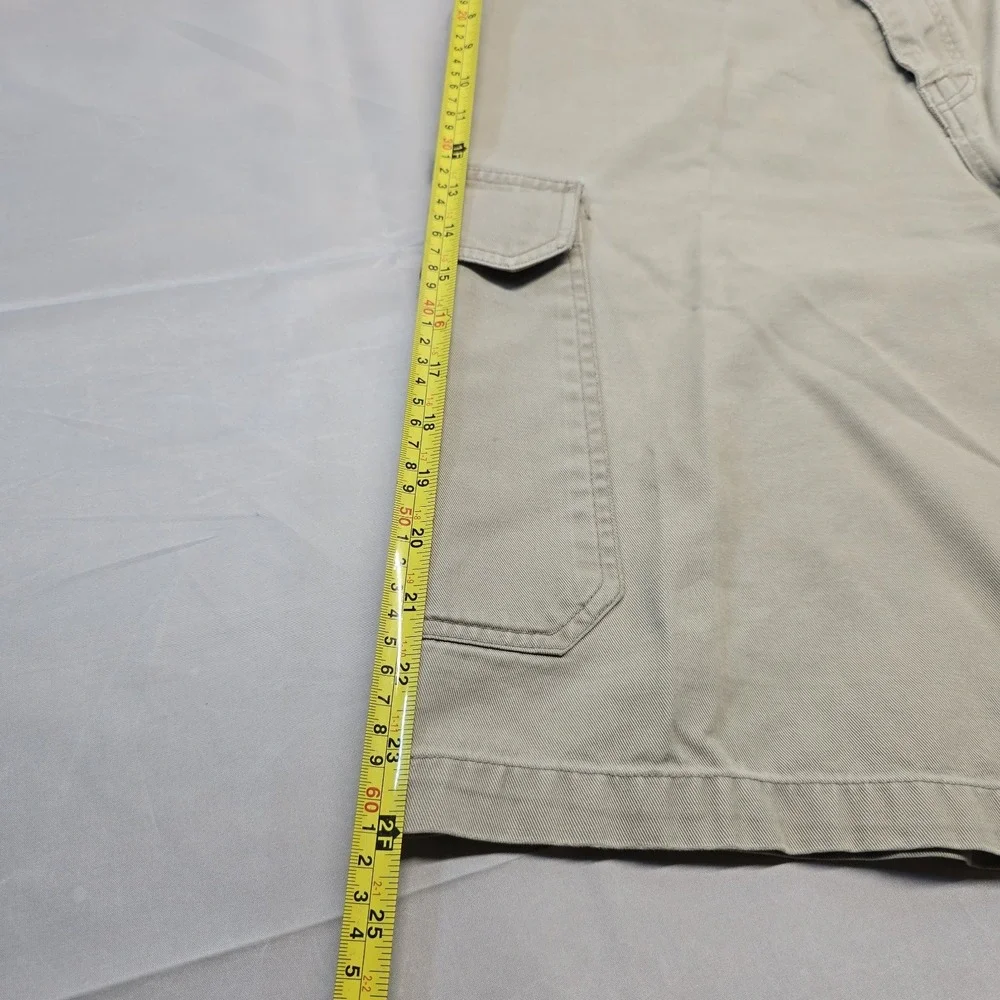 Clench Khaki Cargo‎ Shorts Men 34x12 Y2k